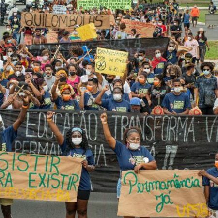 “A educação superior é um direito e não deve ser abordado como privilégio de poucos”, afirmam estudantes indígenas e quilombolas que estão em Brasília